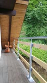 Blick vom Balkon Schlafraum